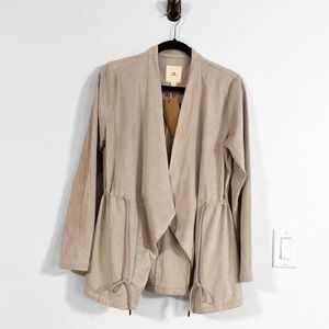 NWOT. thread & supply Malva Suede Jacket